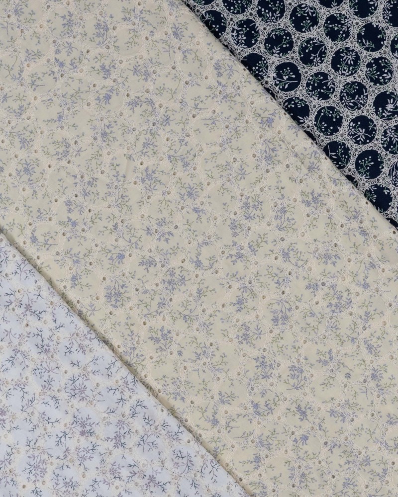 49039390 - POPELÍN ESTAMPADO BORDADO